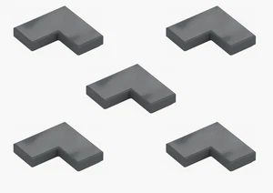 5 New LEGO Dark Stone Grey 2x2 Corner Tile 14719 plate gray elbow flat smooth - Picture 1 of 6