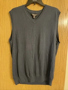 Chaleco Suéter Croft & Barrow Hombre Talla XL Azul - Imagen 1 de 5