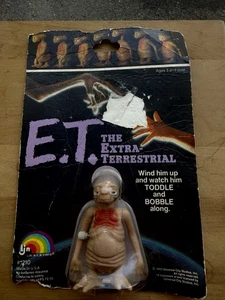 Vintage E.T The Extra Terrestrial Wind Up Sammlerstück Spielzeug im Paket - Bild 1 von 3