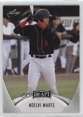 2021 Leaf Draft Noelvi Marte #12 - Image 1 of 2