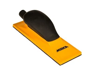 Mirka Hand Sanding Block 2.75"x8" Grip 22H Yellow 1/Pkg - Picture 1 of 8