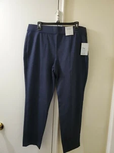 NWT Croft and Barrow Womens Denim SlimStraight Leg Leggings Short Tummy Control  - Picture 1 of 9