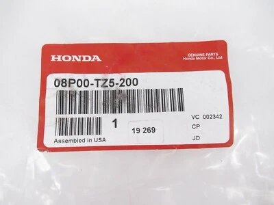 Genuíno OEM Acura 08P00-TZ5-200 conjunto de protetor contra respingos aba de lama 2014-2016 MDX - Imagem 1 de 4