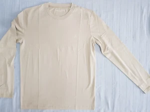 MARC O´POLO Herren Langarm T-Shirt 100% Baumwolle natural Gr. L NEU - Bild 1 von 7