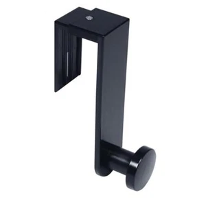 Storex STX70206B12C Panel Mounted Hook Upto 10 LBS. Black 10 Pack Free Shipping - Picture 1 of 1