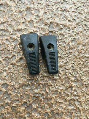 1968 Pontiac Original GM GTO Tempest Lemans Firebird Coat Hook Hangers Black - Imagem 1 de 2