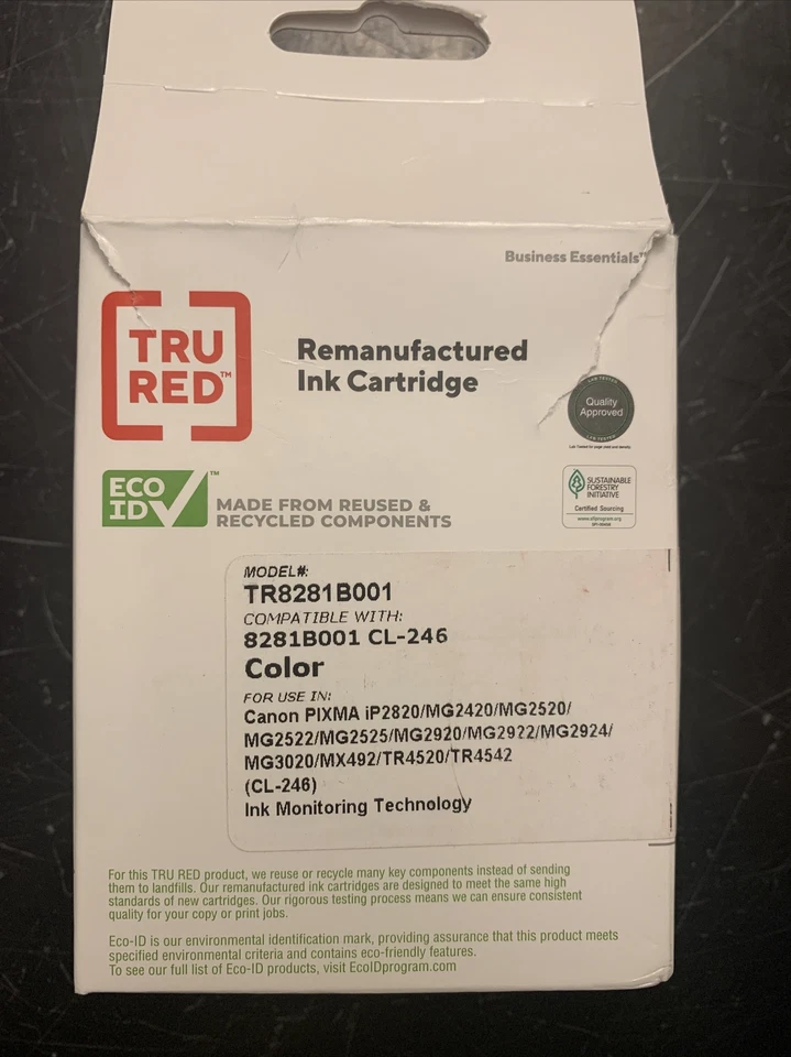 Staples STP REMAN CANON CL-246 CMY INK 2796084 - Image 1 of 1