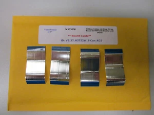 ViewSonic 37" N3752W Ribbon Cables (4 from T-Con Board 1370WA03C0AB to LCD Panel - Picture 1 of 3