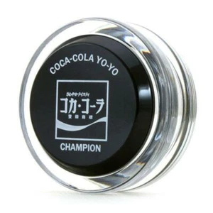 Coca Cola Freshthings Yo-Yo Original Champion YoYo Black Classic Japan 2.2" NEW - Picture 1 of 9