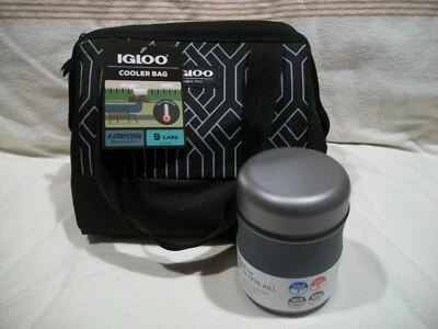 IGLOO STAY COOL 9 CAN COOLER BAG W/ 10 OZ BUILT FOOR JAR New with Tags - Image 1 of 4