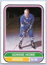 GORDIE HOWE 1975-76 O-PEE-CHEE WHA 75-76 NO 100 VGEX+            50828