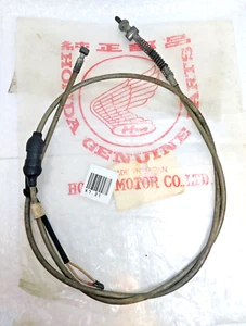 Genuine Honda ST70 ST50 Chaly CF50 CF70 6v Dax Front Brake Cable Grey NOS - Picture 1 of 4