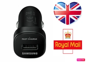 Mini caricabatterie rapido adattivo per auto originale Samsung 18 W porta singola (EP-LN930) - nero - Foto 1 di 11