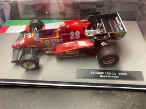 F1 FERRARI 126C3 1983 René ARNOUX 1/43 Neuf en boite I6 - Imagen 1 de 2