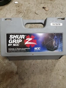 SHUR GRIP Z Cable Tire Snow Chains, Stock # SZ329, 1 Pair - Never Used - Picture 1 of 6