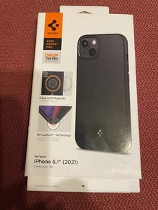 Spigen - Core Armor MagFit Case for iPhone 6.1” (2022) - Black, Air Cushion Tech - Picture 1 of 5