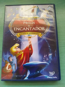 Merlin el Charming WALT DISNEY Classics - DVD Spanish English Region 2 - Am - Picture 1 of 4
