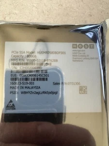 HGST SN200 800GB NVMe Enterprise Class SSD HUSMR7680BDP301 - Picture 1 of 3