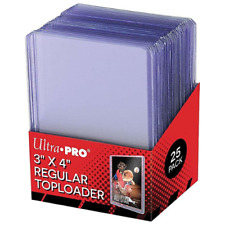 Ultra Pro Toploaders 3x4 Clear Regular - 5 to 200 Top Loaders - Pokemon MTG etc