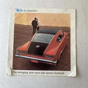 Vintage 1965 RARE RAMBLER AUTOMOTIVE COLOR PROSPEKT - Bild 1 von 5