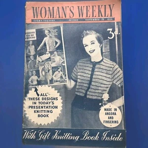 Magazines "Woman's Weekly" Number: 2343 Dated September 29 1956 Vintage Magazine - Picture 1 of 1