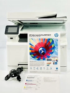 HP COLOR LASERJET PRO MFP M277DW PRINTER COPIER SCA FAX WIRELESS,PgCt:4300, Des - Picture 1 of 13