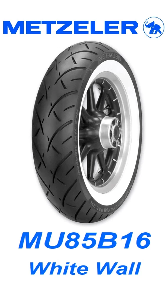 NEUMÁTICO TRASERO METZELER BLANCO ME888 MU85B16 HARLEY ELECTRA GLIDE ROAD KING STREET Foto 1 de 1