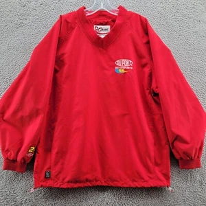 Vintage Chase Authentics Jacket Men's Windbreaker Jeff Gordon Red Size Large - Picture 1 of 18
