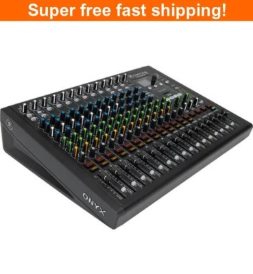 Mackie Onyx16 16-channel Analog Mixer with Multi-track USB-NEW - Image 1 of 4