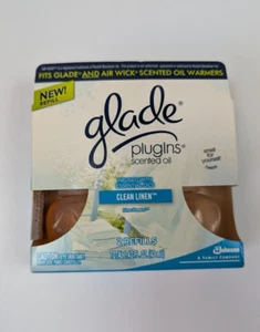 Glade PlugIns Duftöl Nachfüllpack sauberes Leinen neu versiegelte Box 2010 - Bild 1 von 7