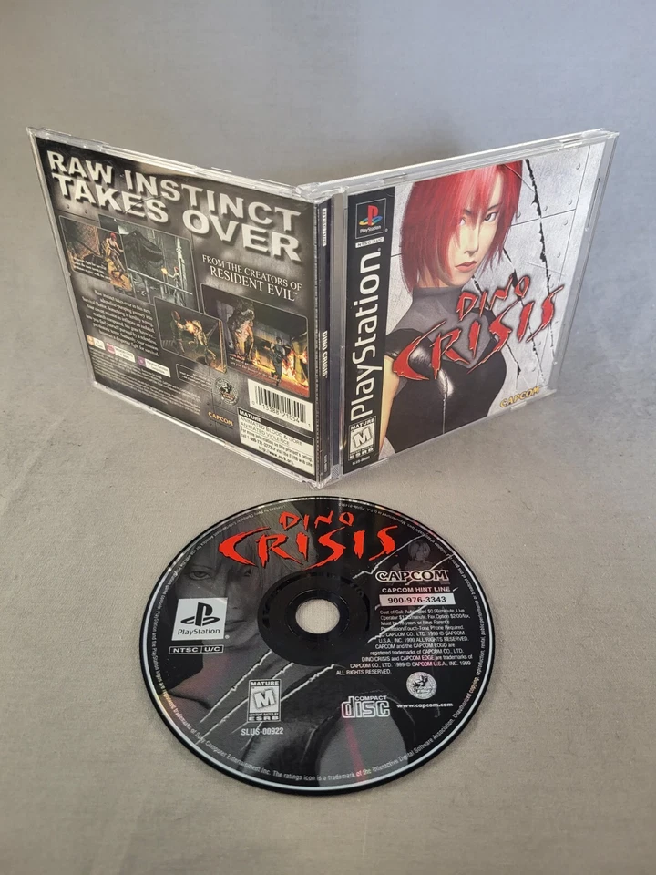 Dino Crisis, PS1, Complete, Authentic! - Image 1 of 1