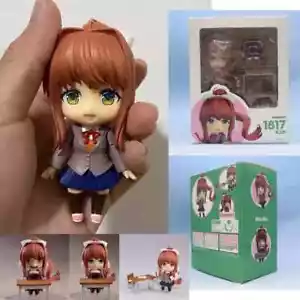Anime Doki Doki Literature Club Monika Nendoroid 1817 PVC Doll Toy Model - Picture 1 of 11