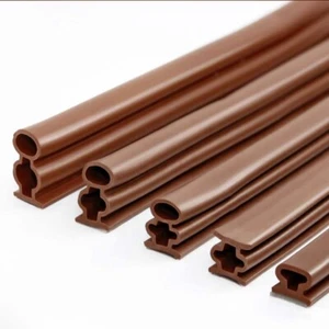 Silicone Sealing Strip Sealed Slot for Security Doors Soundproof Prevent 1Meter - Picture 1 of 14