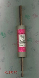 LITTELFUSE KLSR 70 FUSE 600 VOLT 70 AMP KLSR70  - Picture 1 of 3