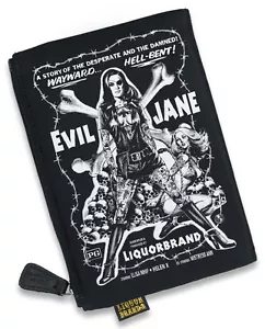 Marca de licor - Bolsa de cosméticos tatuaje de rockabilly - Evil Jane - Imagen 1 de 1