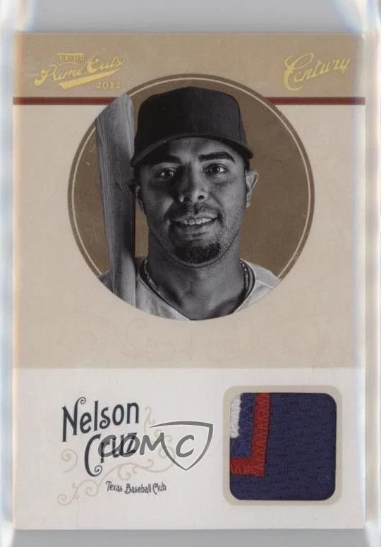 2012 Playoff Prime Cuts Century Gold /25 Nelson Cruz #37 - Image 1 of 2