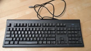 IBM Vintage wired Keyboard Model KB-3923 - Black - Picture 1 of 6