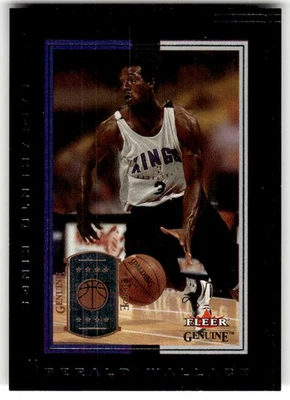 2001-02 Fleer Genuino Gerald Wallace #/1000 Novato #133 Foto 1 de 2