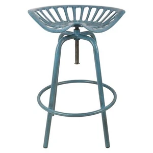 Esschert Design USA IH034 Cast Iron & Steel Industrial Heritage Tractor Chair... - Picture 1 of 1