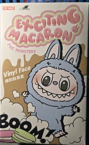 *USA* Authentische Pop Mart Labubu aufregende Macaron (Vinyl Plüsch Blindbox) NEU! - Bild 1 von 6