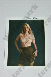 pretty blonde woman in leather skirt Vintage Photograph Polaroid glamour ls - Picture 1 of 1