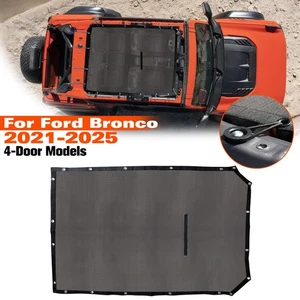 Cubierta parasol anti-UV para Ford Bronco 2021-2025 4 puertas techo blando accesorios - Imagen 1 de 22
