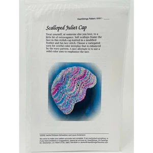 Strickanleitung Herzstrings - Julia Mütze mit Wellenmuster, Erwachsene Medium, NEU - Bild 1 von 1