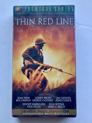 The Thin Red Line (VHS, 1998) Brand New Sealed WWII War Film Ensemble Cast - Image 1 of 2