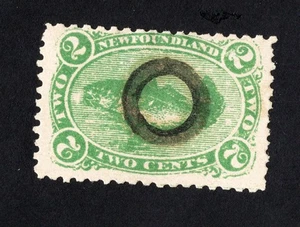 Newfoundland 1865 stamp SG# 25 used CV=154$ - Picture 1 of 2