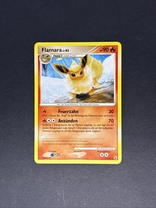 2008 Pokémon Flamara lv 43. 19/100 Majestätischer Morgen Deutsch Non Holo Rare - Picture 1 of 16