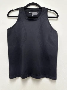 Camiseta sin mangas Zella para mujer sujetador incorporado y almohadillas de sujetador negro liso espalda deportiva talla pequeña - Imagen 1 de 8