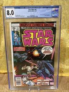 Star Wars #6 CGC 8.0 Marvel Comics 1977 Part 6 of Movie Adaption 🔑 - Picture 1 of 5