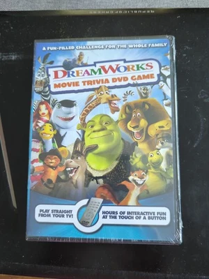 NEW DreamWorks Movie Trivia DVD Game 2006 Sealed Shrek Shark Tale Over the Hedge - Image 1 of 4