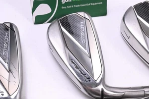 Left Hand Taylormade Stealth Irons / 5-PW+SW / Regular Flex Ventus Red 6 Shafts - Picture 1 of 7